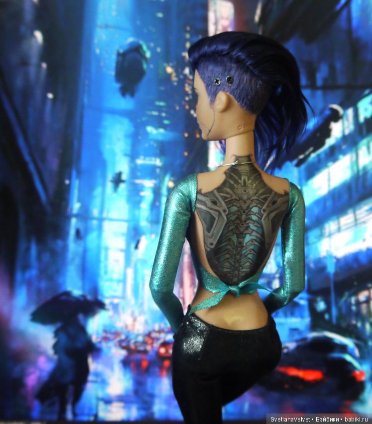 Хотите заглянуть в будущее - Барби ООАК