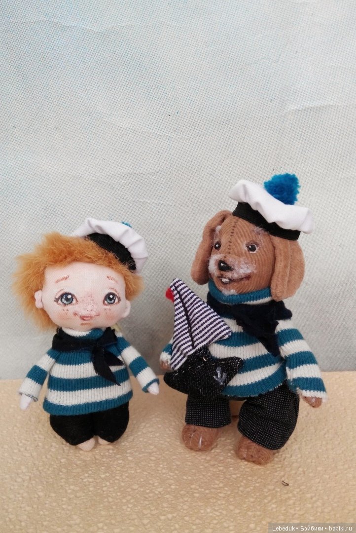 Море нас зовет! Текстильные куклы / автор Людмила Лебедюк (фото 5)