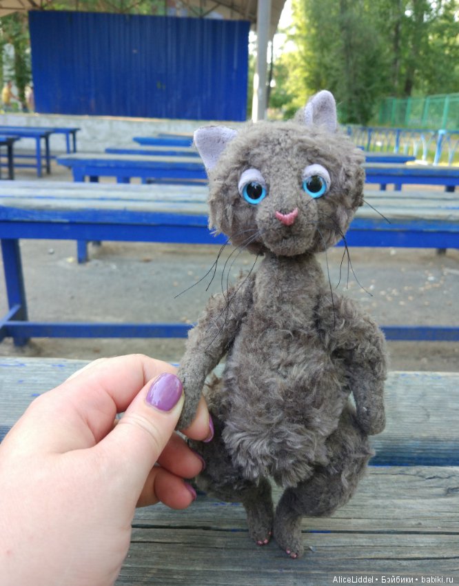 Котик про ностальгию — Авторские игрушки ручной работы: Тедди (фото 5)