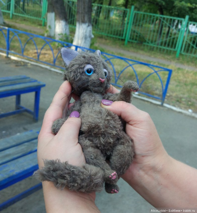 Котик про ностальгию — Авторские игрушки ручной работы: Тедди (фото 4)