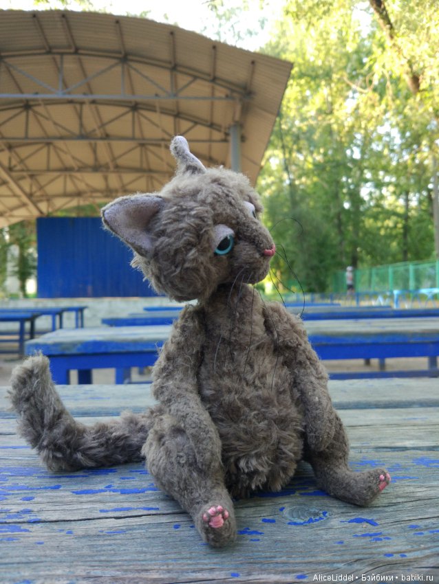 Котик про ностальгию — Авторские игрушки ручной работы: Тедди (фото 6)