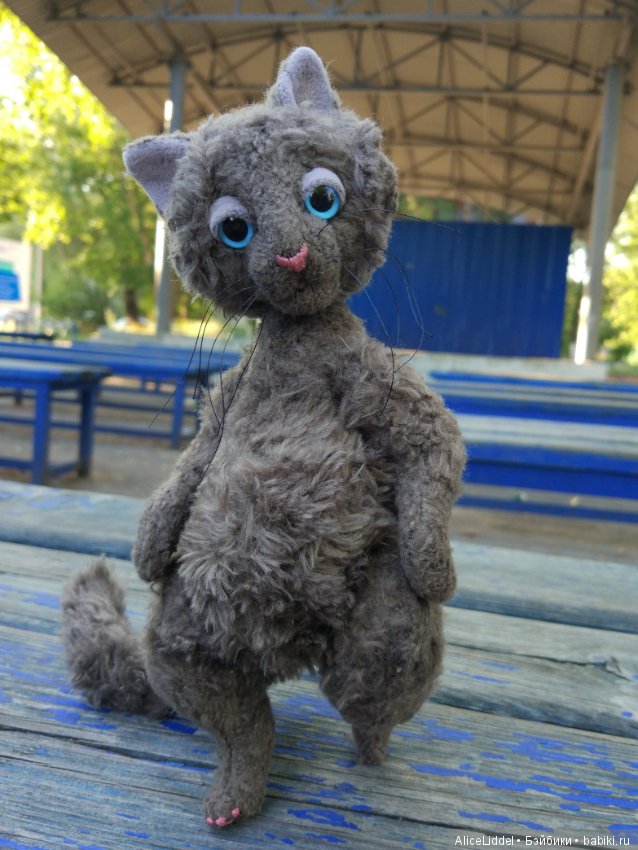 Котик про ностальгию — Авторские игрушки ручной работы: Тедди (фото 2)