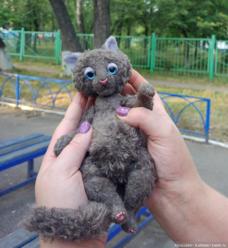 Котик про ностальгию — Авторские игрушки ручной работы: Тедди