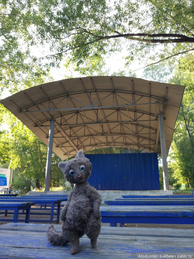 Котик про ностальгию — Авторские игрушки ручной работы: Тедди (фото 3)