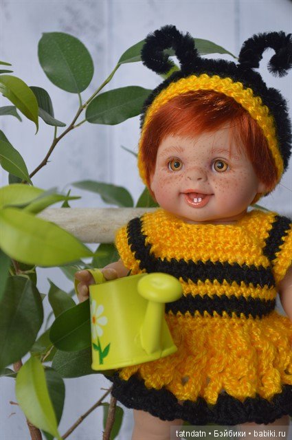 Пчёлка Майя — ООАК Paola Reina (Паола Рейна) и испанских кукол: перерисовка (фото 2)