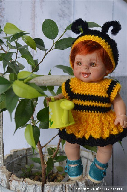 Пчёлка Майя — ООАК Paola Reina (Паола Рейна) и испанских кукол: перерисовка (фото 3)