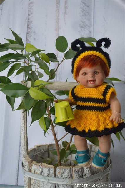 Пчёлка Майя — ООАК Paola Reina (Паола Рейна) и испанских кукол: перерисовка