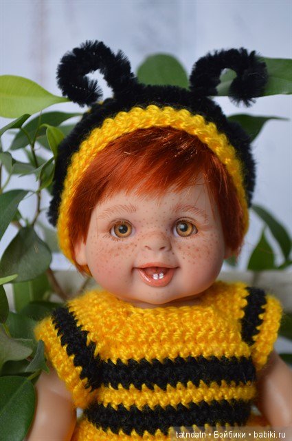 Пчёлка Майя — ООАК Paola Reina (Паола Рейна) и испанских кукол: перерисовка (фото 10)