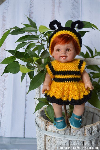 Пчёлка Майя — ООАК Paola Reina (Паола Рейна) и испанских кукол: перерисовка (фото 8)