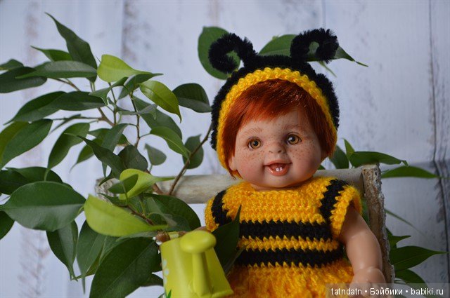 Пчёлка Майя — ООАК Paola Reina (Паола Рейна) и испанских кукол: перерисовка (фото 5)