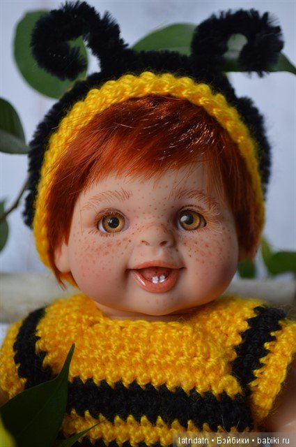 Пчёлка Майя — ООАК Paola Reina (Паола Рейна) и испанских кукол: перерисовка (фото 6)