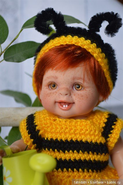 Пчёлка Майя — ООАК Paola Reina (Паола Рейна) и испанских кукол: перерисовка (фото 4)