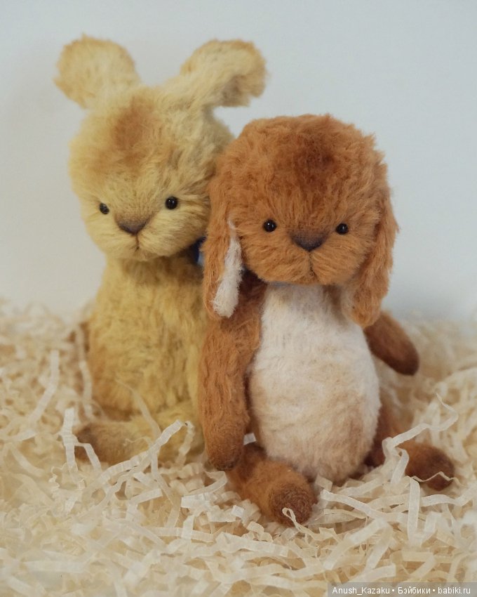 Зайки тедди — Авторские мишки Тедди и друзья: фото