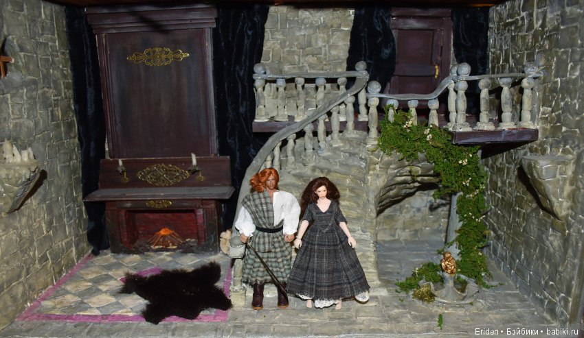 Чужестранка. Кастомизация Phicen tbleague 1/12