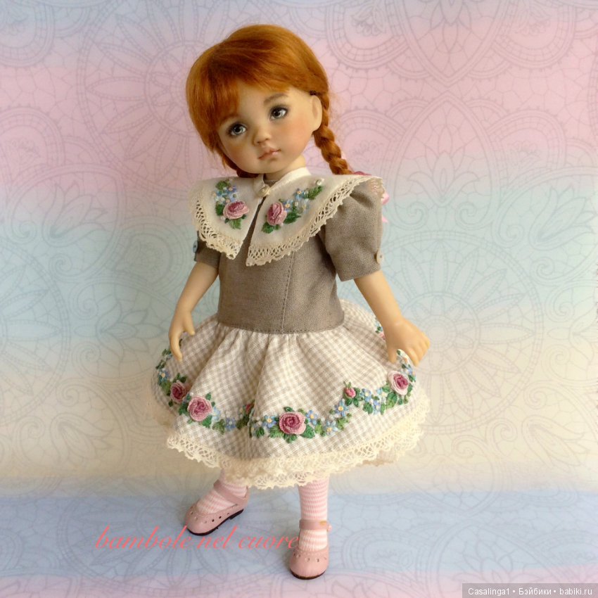Топик одного платья. Наряд для Дюймовочки (фото 7)