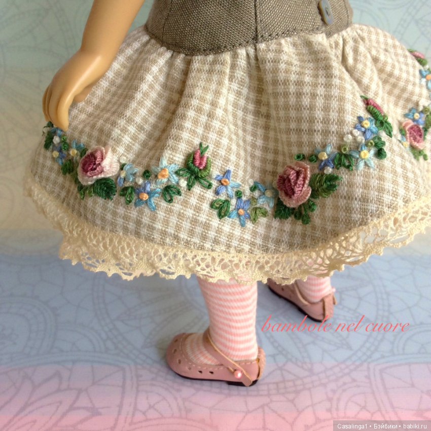 Топик одного платья. Наряд для Дюймовочки (фото 8)