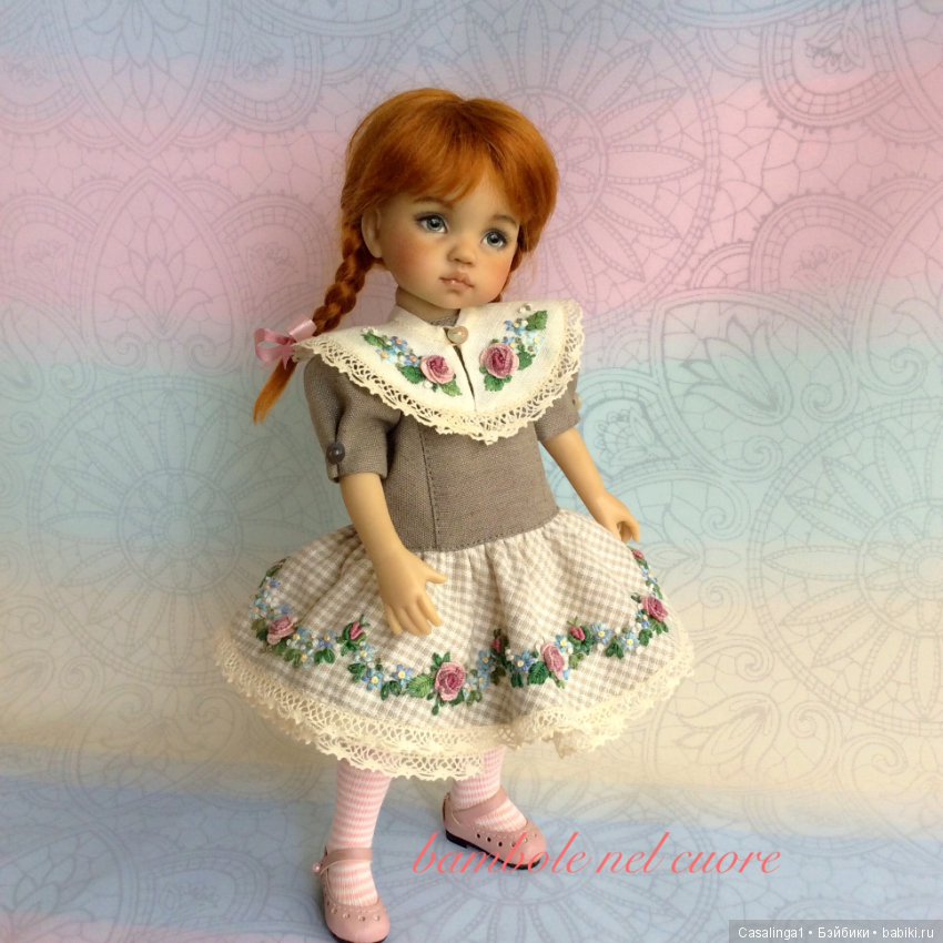 Топик одного платья. Наряд для Дюймовочки (фото 2)