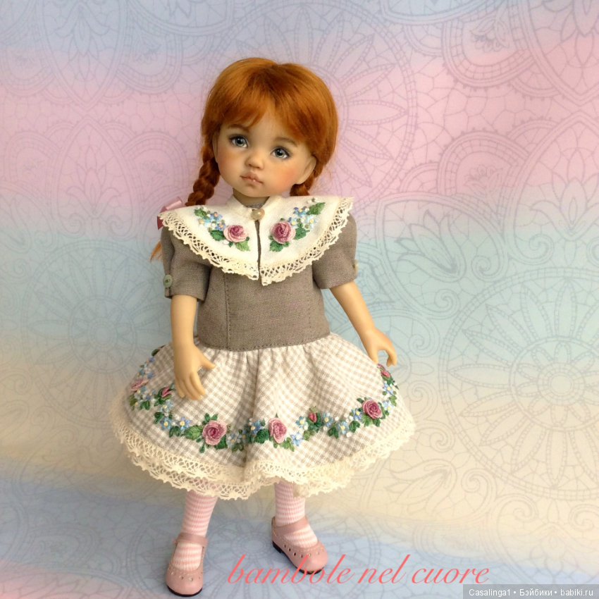 Топик одного платья. Наряд для Дюймовочки