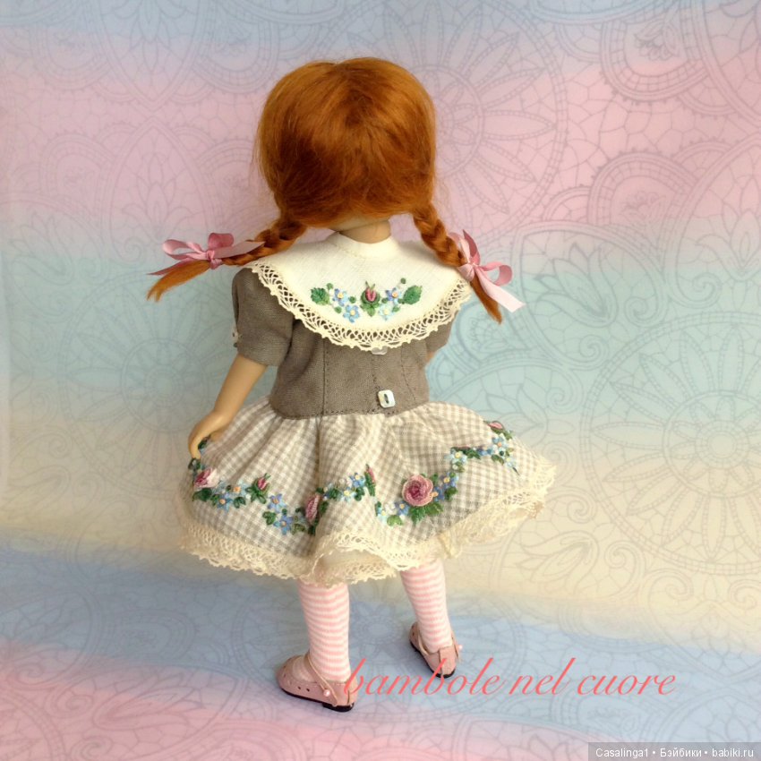 Топик одного платья. Наряд для Дюймовочки (фото 4)