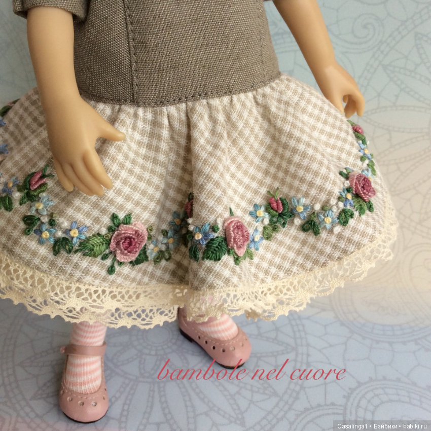 Топик одного платья. Наряд для Дюймовочки (фото 9)