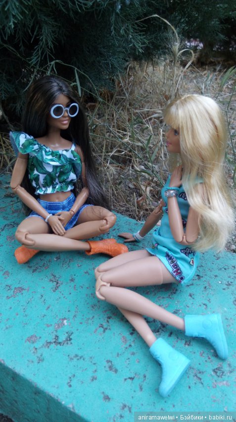 Barbie Суэль и Маришка выходят на прогулку (фото 5)