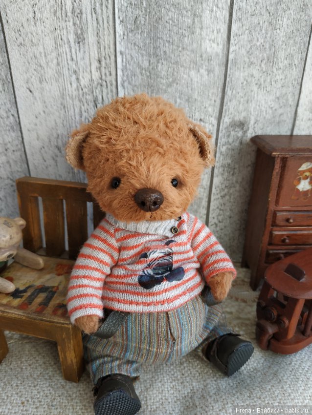 Микель — Авторские мишки Тедди и друзья: фото (фото 5)