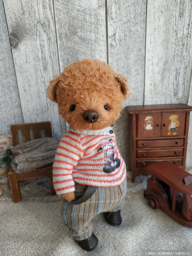 Микель — Авторские мишки Тедди и друзья: фото (фото 3)