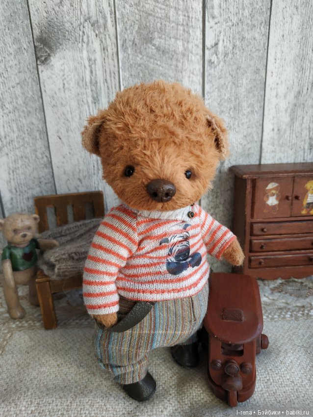 Микель — Авторские мишки Тедди и друзья: фото (фото 2)