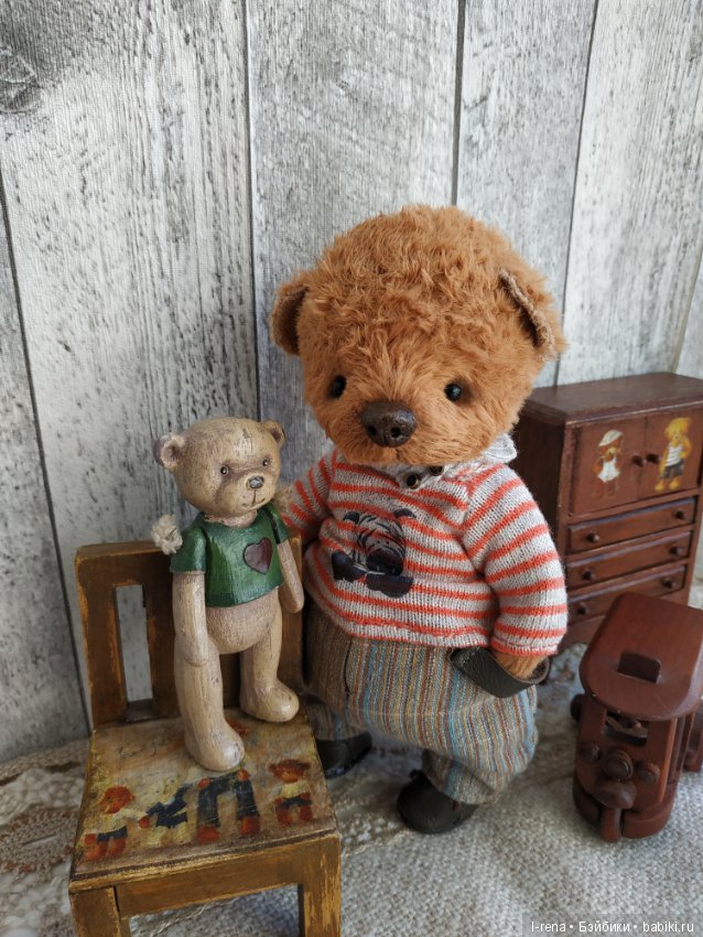 Микель — Авторские мишки Тедди и друзья: фото (фото 4)