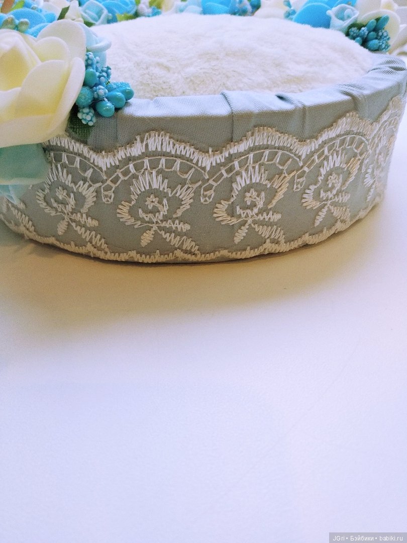 Цветочная лежаночка для маленькой феи (фото 5)