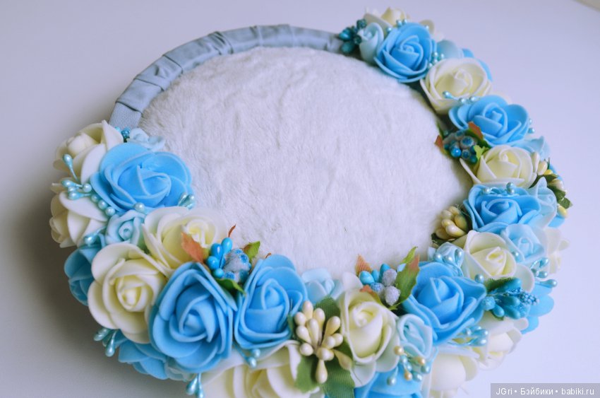 Цветочная лежаночка для маленькой феи (фото 9)