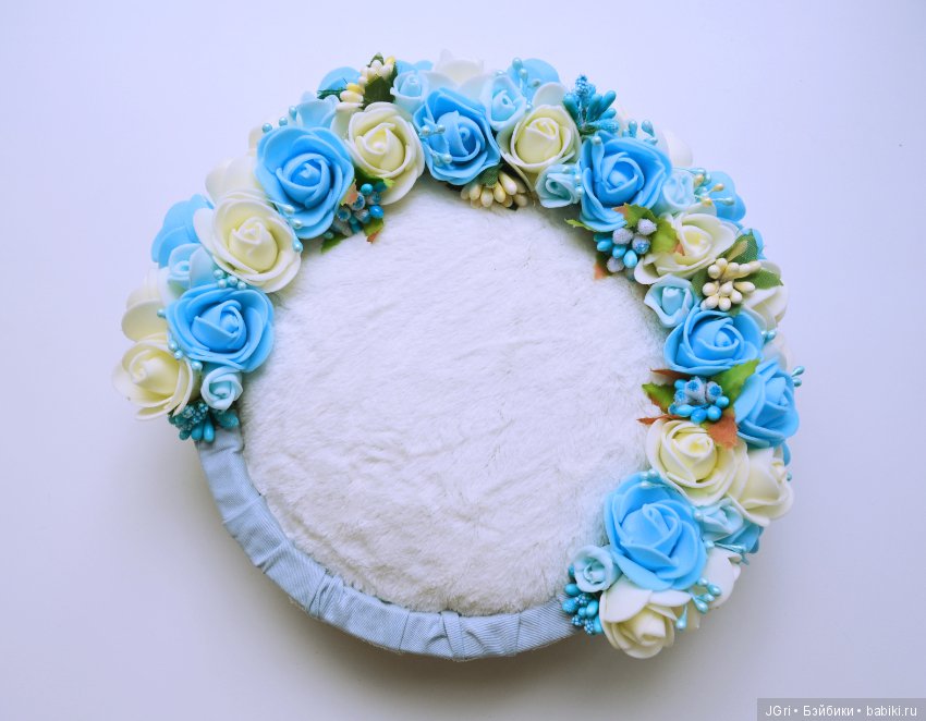 Цветочная лежаночка для маленькой феи (фото 8)