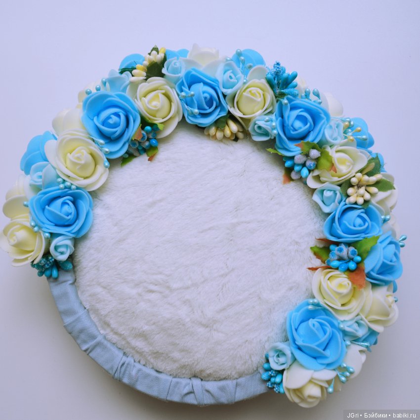 Цветочная лежаночка для маленькой феи (фото 10)