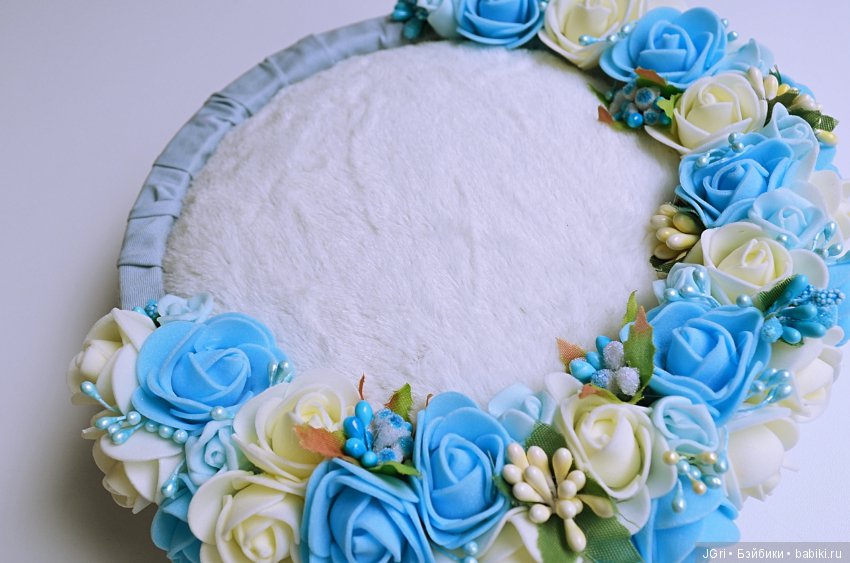 Цветочная лежаночка для маленькой феи