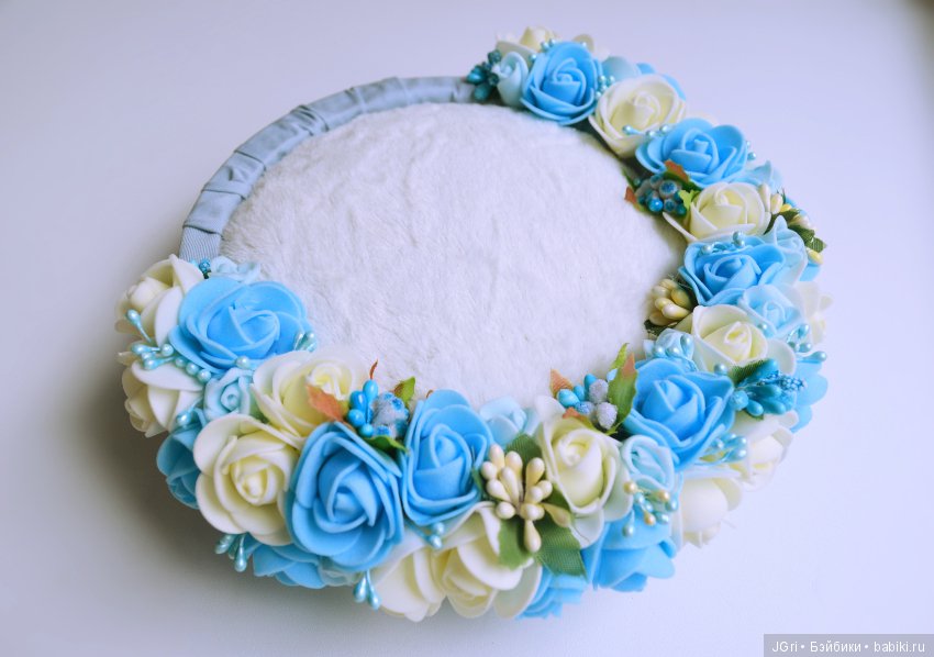 Цветочная лежаночка для маленькой феи (фото 3)