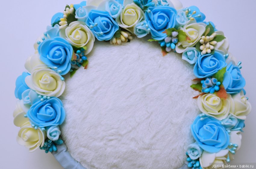 Цветочная лежаночка для маленькой феи