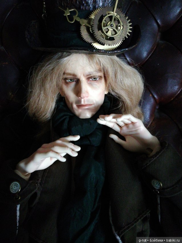 Шляпник — Гибридизация кукол BJD (БЖД): пересадка головы (фото 4)