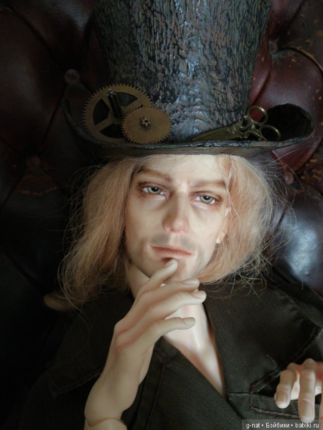 Шляпник — Гибридизация кукол BJD (БЖД): пересадка головы (фото 3)