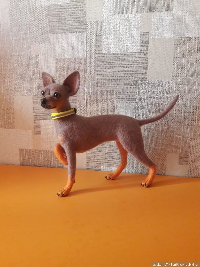 Тоечка из шерсти — Валяные игрушки из шерсти: сухое валяние