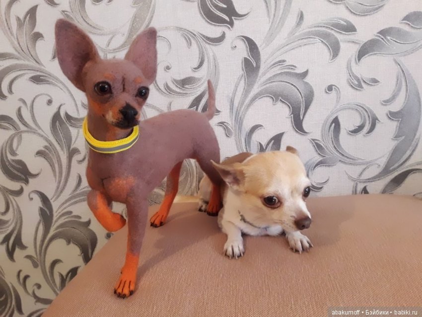 Тоечка из шерсти — Валяные игрушки из шерсти: сухое валяние (фото 7)