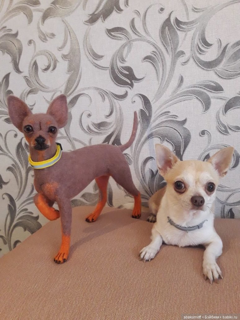 Тоечка из шерсти — Валяные игрушки из шерсти: сухое валяние (фото 6)