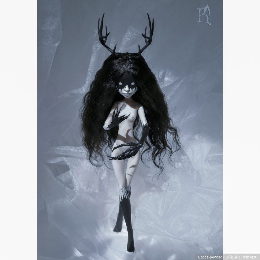 Пугающая Спектра — ООАК Monster High и Ever After High: репейнт (фото 3)