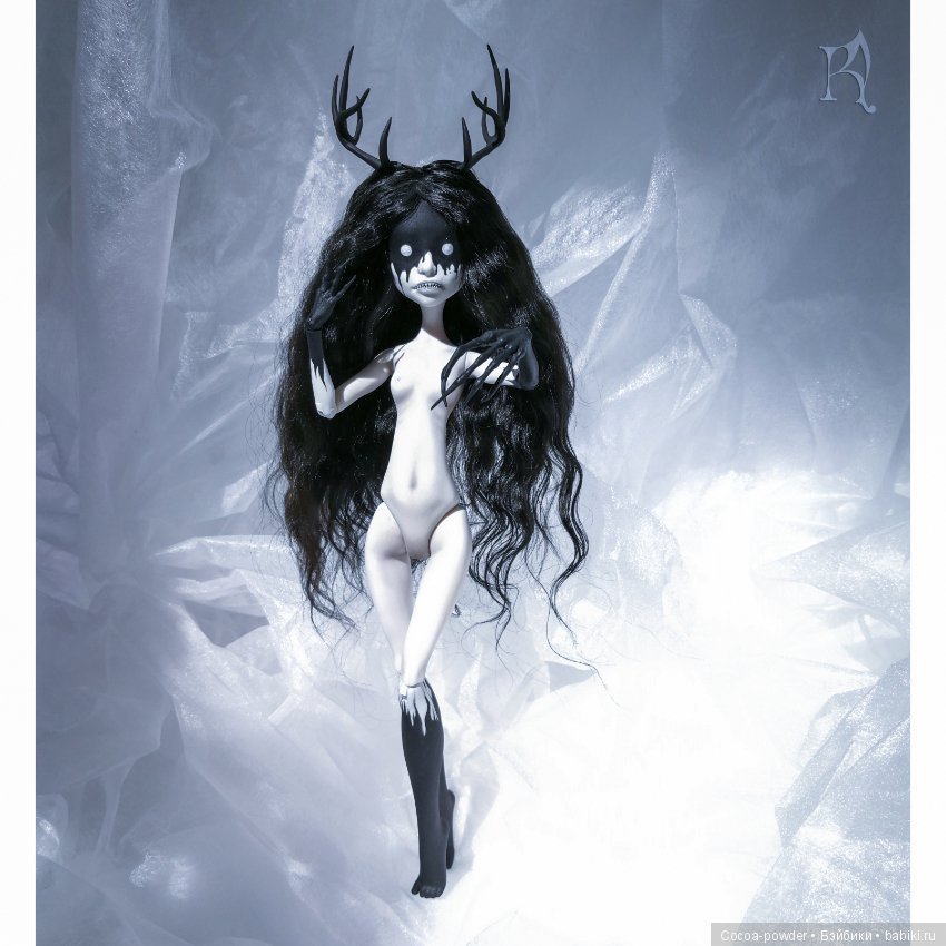 Пугающая Спектра — ООАК Monster High и Ever After High: репейнт (фото 4)