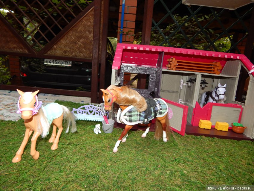 Ника на конюшне — Куклы Nikki Britt (Никки Бритт): авторские BJD (БЖД) (фото 7)