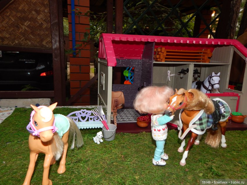 Ника на конюшне — Куклы Nikki Britt (Никки Бритт): авторские BJD (БЖД) (фото 8)