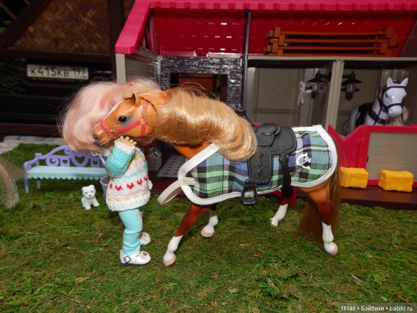 Ника на конюшне — Куклы Nikki Britt (Никки Бритт): авторские BJD (БЖД) (фото 9)