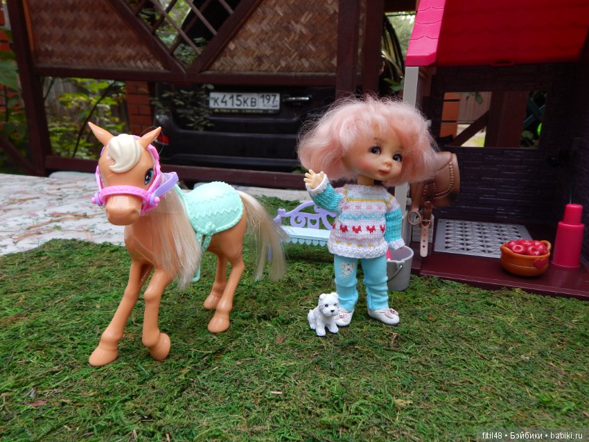 Ника на конюшне — Куклы Nikki Britt (Никки Бритт): авторские BJD (БЖД) (фото 10)