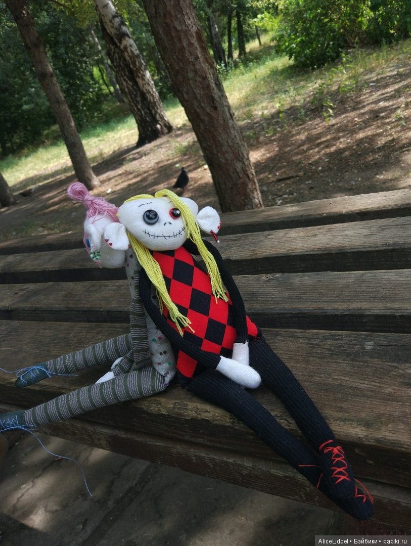 Кошмурики покрупнее — Текстильные игрушки и примитивы: кофейные (фото 3)