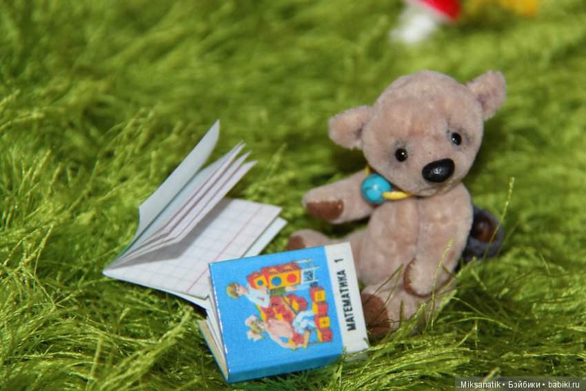 Миниатюрные книжки — Кукольная миниатюра своими руками: еда