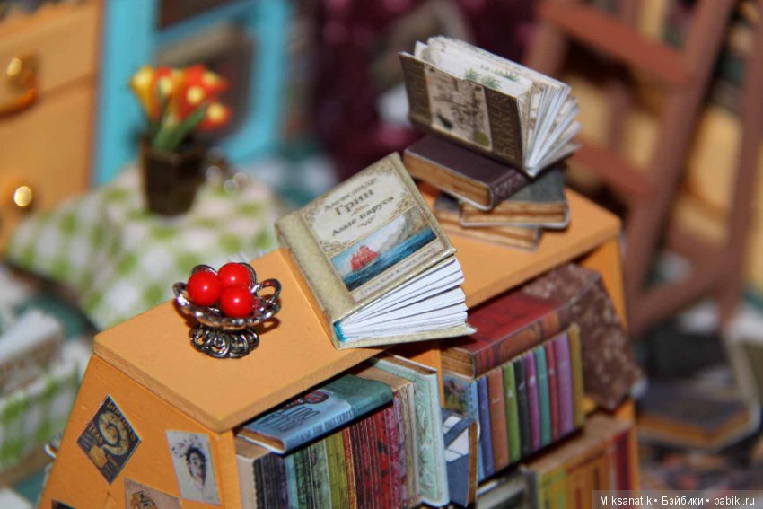 Миниатюрные книжки — Кукольная миниатюра своими руками: еда (фото 3)